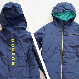 Burton Kid’s Navy Dry Ride Ski Snowboard Winter Jacket Size XL
